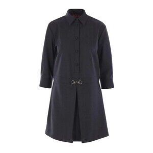 Gucci Tailored Wool Dress With Signature Horsebit Detail - NWT